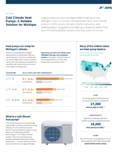 Cold Climate Heat Pumps: A Reliable Solution for Michigan